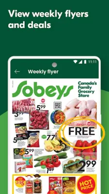 Sobeys android App screenshot 1